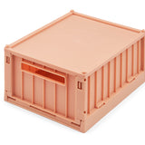 Caja de almacenaje con tapa Weston - Talla S - Rosa Toscana - Liewood