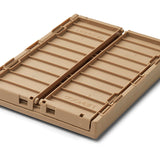 Caja de almacenaje con tapa Weston - Talla S - Avena - Liewood