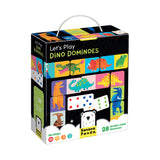 Lass uns spielen – Domino-Dinosaurier – Bananenpanda