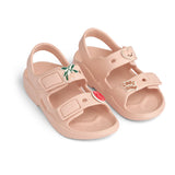 Sandálias Lilo com Charms - Sorbet Rose - Liewood