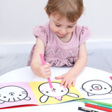 Libro para colorear Looong - +18m - Animales - Banana Panda