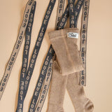 Collant com Pés e Suspensórios - Peanut Blend Patterned - Silly Silas