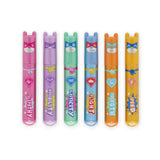 Conjunto de 6 Mini Hightlighters Teddy Bear Superpower - Legami
