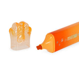 Marcador - Meow Highlighters - Kitty Laranja -  Legami