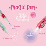 Esferográfica com Tinta Invisível Magic - Unicorn