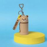 Porta-Moedas com Porta-Chaves Mini Kawaii - Teddy Bear - Legami