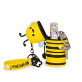 Porta-Moedas com Porta-Chaves Mini Kawaii - Bee - Legami