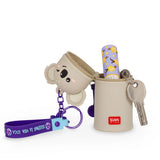 Pré-Venda - Porta-Moedas com Porta-Chaves Mini Kawaii - Koala - Legami