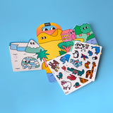 Kit de Autocolantes Montessori - Animais - Omy