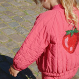 Casaco Bomber Juno - Raspberry Wine - Konges Slojd