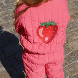 Casaco Bomber Juno - Raspberry Wine - Konges Slojd