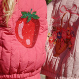 Casaco Bomber Juno - Raspberry Wine - Konges Slojd
