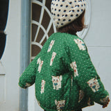Casaco Bomber Juno - Dot Miao Verde - Konges Slojd