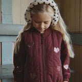 Casaco Bomber Juno Sequin - Decadent Chocolate - Konges Slojd