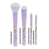 Set de 4 Pincéis de Maquilhagem - Oh My Glow! - Bee - Legami