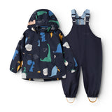 Conjunto de Chuva Impermeável Manu - Dino Roar - Liewood