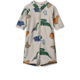 Macacão de Banho Max - Dinosaurs Mist - Liewood