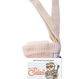 Collant com Pés e Suspensórios Hippy - Silky Peach - Silly Silas