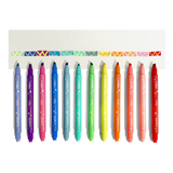 Conj. 12 Marcadores Mágicos com Glitter - Switch-Eroo - Ooly