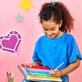 Conj. 12 Marcadores Mágicos com Glitter - Switch-Eroo - Ooly