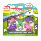 Set de Borrachas - Unicorn Wishes - Ooly