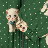 Casaco Bomber Juno - Dot Miao Verde - Konges Slojd