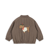 Casaco Bomber Juno Terry - Walnut - Konges Slojd