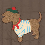 Casaco Bomber Juno Terry - Walnut - Konges Slojd