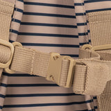 Mochila Pequena Impermeável  Nohr - Stripe La Mer - Konges Slojd