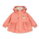 Casaco Impermeável Rainy Palme Duckling - Coeur Feathers - Konges Slojd