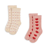 Pack 2 Meias Jaquard - Heart Mix - Konges Slojd