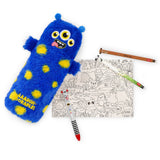 Estojo Peluche Super Soft! - Monster - Legami
