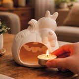 (Pre-Venda) Porta-Velas de Halloween  - Paint your Halloween - Coelho  - Legami