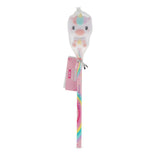 Lápis com Anti-stress Squeezies - Unicorn - Legami