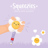 Lápis com Anti-stress Squeezies - Daisy - Legami