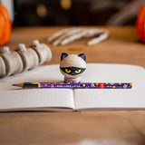 (Pré-Venda) - Lápis com Anti-stress Squeezies - Mummy Cat - Nine Lives Later - Halloween - Legami