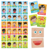 Flashcards Ações e Emoções - Headu - Montessori - Em Português