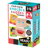 Flashcards Ações e Emoções - Headu - Montessori - Em Português