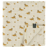 Swaddle Algodão Orgânico - Lively Lion - Trixie Baby