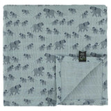 Swaddle Algodão Orgânico - Enchanting Elephant - Trixie Baby