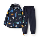 Conjunto de Chuva Impermeável Pedia - Dino Roar - Liewood