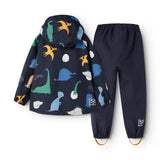 Conjunto de Chuva Impermeável Pedia - Dino Roar - Liewood