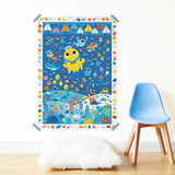 Poster com Autocolantes - Creative Sea +3A - Poppik