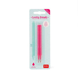 Conj. 2 Recargas para Caneta em Gel Lovely Friends - Rosa