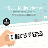 Carimbo Decorativo de Rolo - Deco Roller Stamp - Panda - Legami