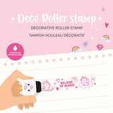 Carimbo Decorativo de Rolo - Deco Roller Stamp - Unicorn - Legami
