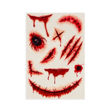 (Pré-venda) - Tatuagens Temporais - Creepy Tattoos - Scar - Halloween- Legami