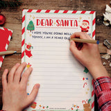 Kit para Carta ao Pai Natal - Santa Claus Letter Kit - Legami Natal