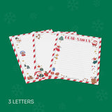 Kit para Carta ao Pai Natal - Santa Claus Letter Kit - Legami Natal