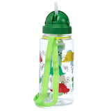 Garrafa Infantil com Palhinha 450 ml - Dinosauria Jr